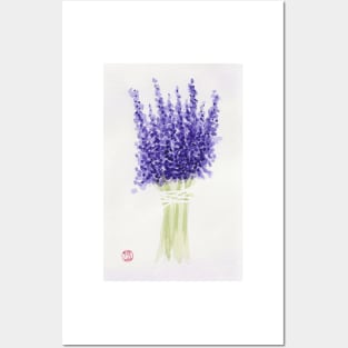 Lavender Bouquet Posters and Art